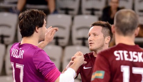 Sparťané sahali po senzaci, nakonec však Novosibirsku podlehli i podruhé