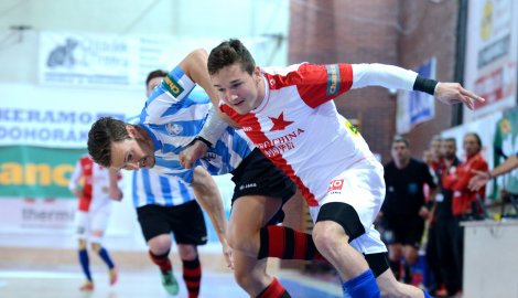Slavia ve druhém poločase otočila zápas s Třincem