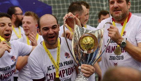 Sparta se poprvé v historii stala futsalovým mistrem!