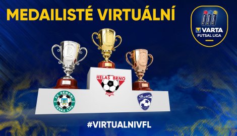 Helas Brno je vítězem Virtuální VARTA futsal ligy