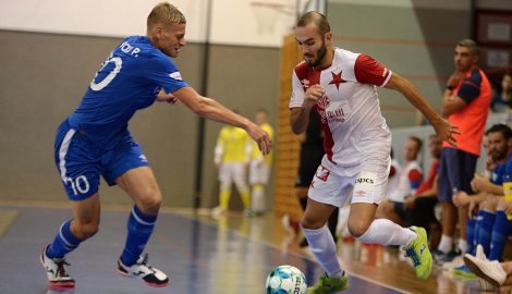 Z futsalové přípravy: Chrudim dala Slavii čtyři góly