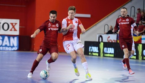 Futsalové derby pražských "S" bylo odloženo