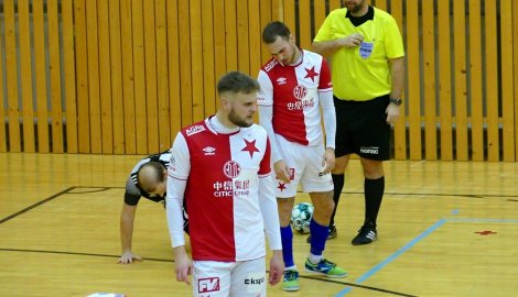 Dominik Ostrák zažil vítěznou premiéru v dresu Slavie