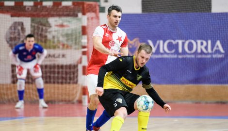 Slavia podruhé remizovala s nováčkem z Ústí