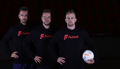 Futsal představil novou identitu. Zaujme barvami a výrazným "F"