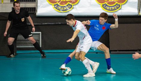 Slavia vyhrála televizní dohrávku v Liberci