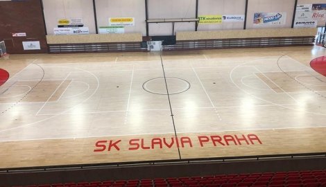 Proběhla renovace slávistické palubovky