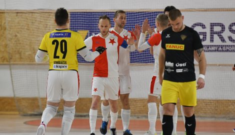Slávista Jošt stále při chuti. Rapidu nastřílel čtyři góly