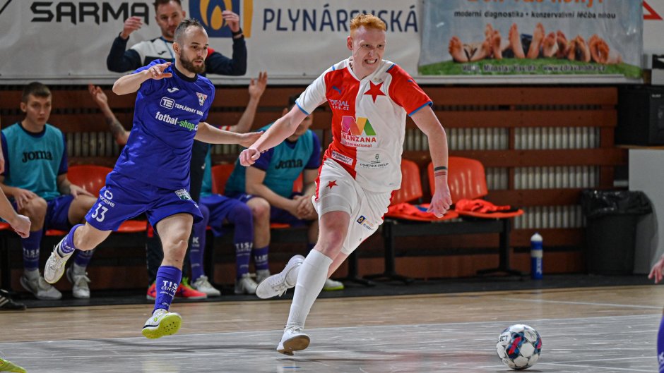 Slavia zlomila odpor Helasu ve druhém poločase