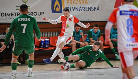 První zaváhání favorita. Chomutov otočil zápas v Edenu