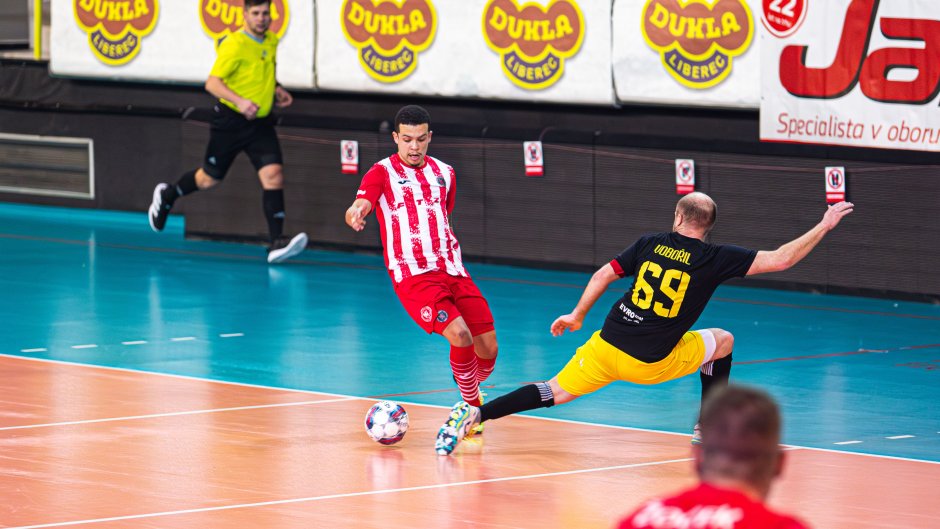 Liberec se přiblížil třetí příčce po základní části. S Rapidem rozhodl v závěru
